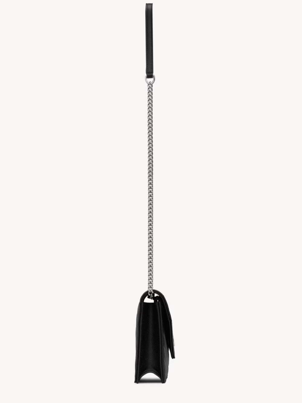 Saint Laurent CASSANDRE ENVELOPE CHAIN WALLET IN GRAIN DE POUDRE LEATHER - Picture 6 of 13